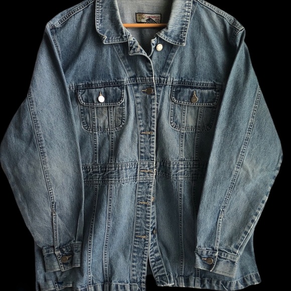 Caribbean Joe Jackets & Blazers - Caribbean Joe Jean Jacket Size 2x